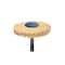 Dedeco Sunburst Radial Bristle Discs 2 in Curved Tc 6-Ply Peach 6 Micron A/O 1/4 in 1/Unit 1811 - alternate 1